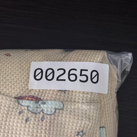 Hello Nite Pajamas Womens Small Rainbow Cloud Knit Hooded One Piece Jumpsuit NEW - Picture 10 of 10